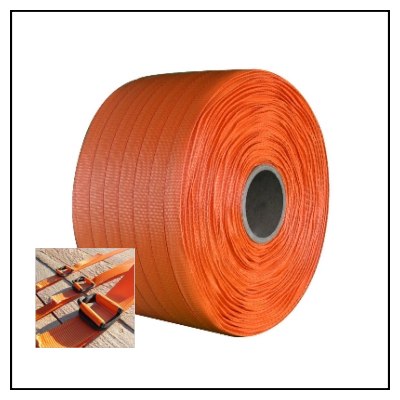 16MM Woven Polyester Cord Strapping 600 Meter Rollen (BT-WSC-55)
